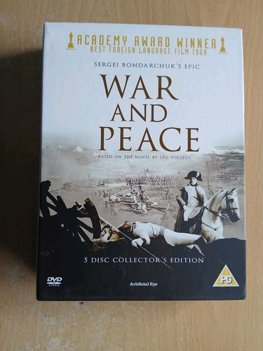 War and peace disc dvd - and, peace,5