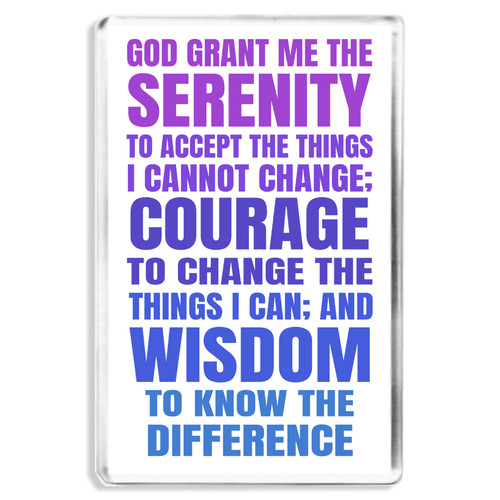 The serenity prayer large - prayer,