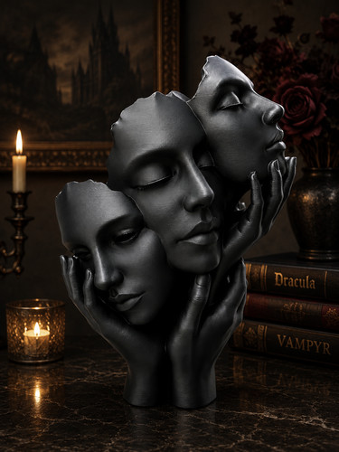 Three faces serenity - faces,