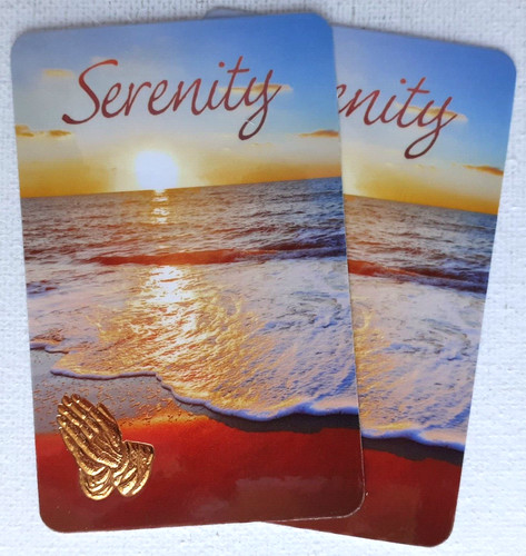 Serenity prayer embossed - ,