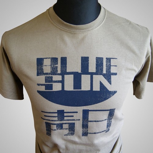 Blue sun shirt - sun, sci
