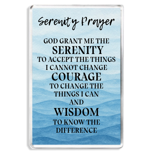 The serenity prayer large - prayer -,