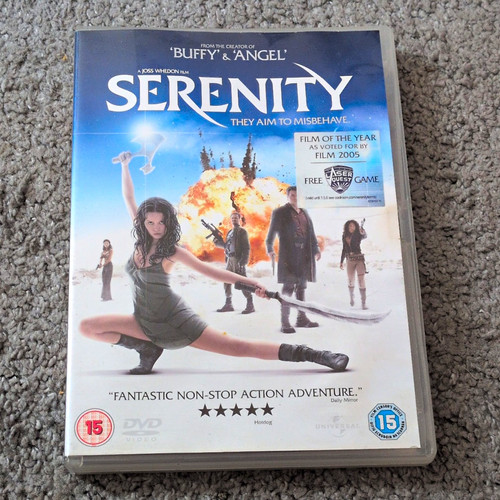 Serenity dvd universal pal - dvd,