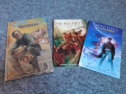 Serenity comic books - books,