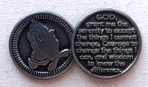 Serenity prayer praying - ,