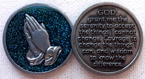 Serenity prayer praying - ,