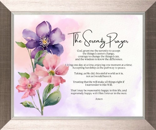 The serenity prayer - serenity,