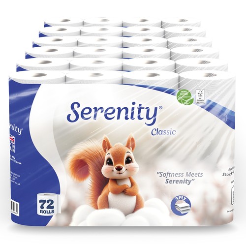 Ply toilet rolls luxury - rolls, soft