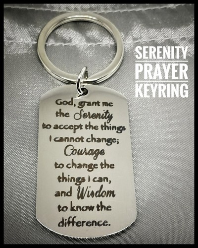 Serenity prayer stainless - prayer,