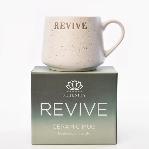 Serenity debossed mug revive - -,